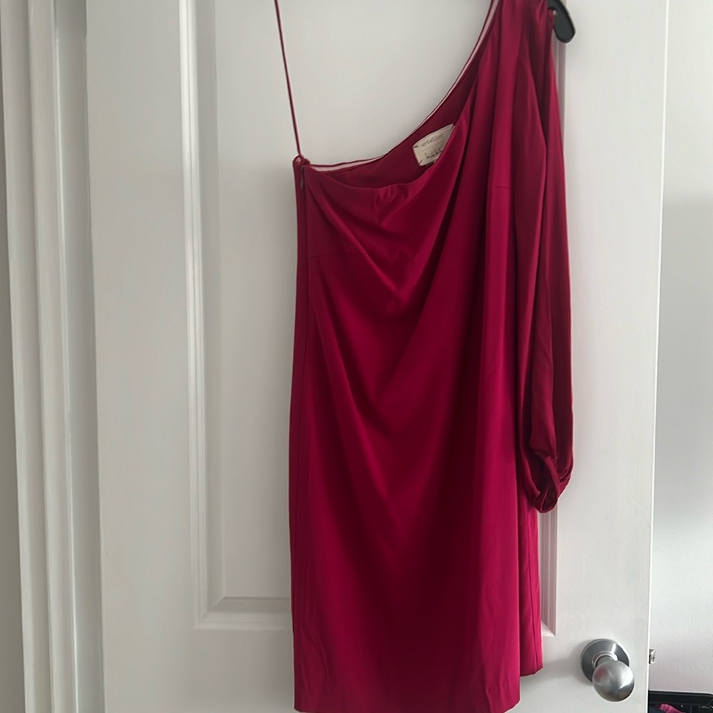 Nicole Miller atelier red dress size 8